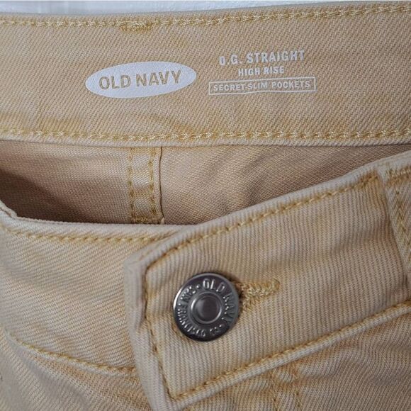 Old Navy High-Waisted O.G. Straight Jeans for Women size 6 - Picture 6 of 8